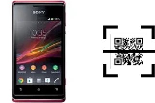 Wie lese ich QR-Codes auf einem Sony Xperia E?