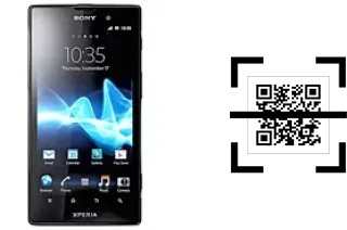 Wie lese ich QR-Codes auf einem Sony Xperia ion HSPA?