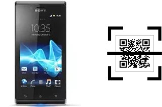 Wie lese ich QR-Codes auf einem Sony Xperia J?