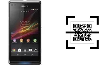 Wie lese ich QR-Codes auf einem Sony Xperia L?