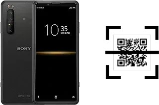 Wie lese ich QR-Codes auf einem Sony Xperia Pro (2020)?