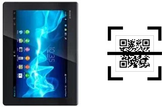 Wie lese ich QR-Codes auf einem Sony Xperia Tablet S 3G?