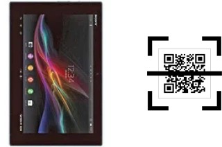 Wie lese ich QR-Codes auf einem Sony Xperia Tablet Z LTE?