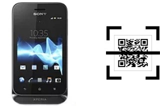 Wie lese ich QR-Codes auf einem Sony Xperia tipo?