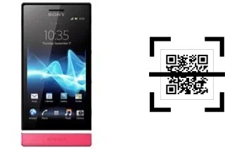 Wie lese ich QR-Codes auf einem Sony Xperia U?