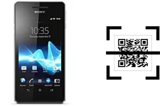 Wie lese ich QR-Codes auf einem Sony Xperia V?