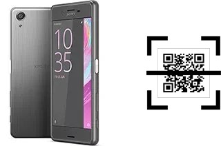 Wie lese ich QR-Codes auf einem Sony Xperia X Performance?