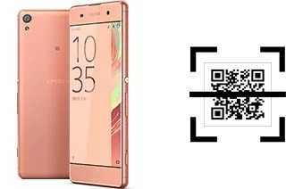 Wie lese ich QR-Codes auf einem Sony Xperia XA?