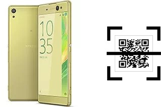 Wie lese ich QR-Codes auf einem Sony Xperia XA Ultra?