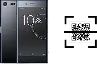 Wie lese ich QR-Codes auf einem Sony Xperia XZ Premium?