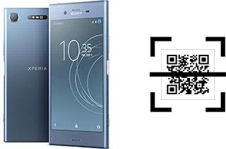 Wie lese ich QR-Codes auf einem Sony Xperia XZ1?