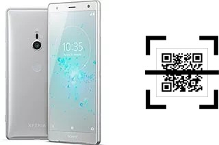 Wie lese ich QR-Codes auf einem Sony Xperia XZ2?