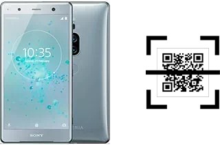 Wie lese ich QR-Codes auf einem Sony Xperia XZ2 Premium?