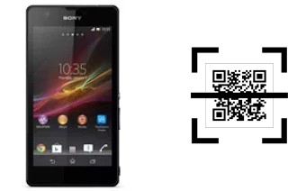 Wie lese ich QR-Codes auf einem Sony Xperia ZR?