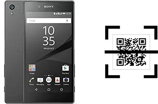 Wie lese ich QR-Codes auf einem Sony Xperia Z5?