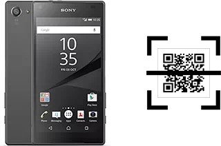 Wie lese ich QR-Codes auf einem Sony Xperia Z5 Compact?