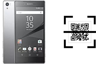 Wie lese ich QR-Codes auf einem Sony Xperia Z5 Premium Dual?