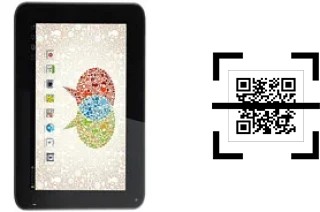 Wie lese ich QR-Codes auf einem Spice Mi-725 Stellar Slatepad?