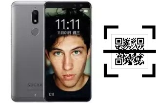 Wie lese ich QR-Codes auf einem Sugar C11?