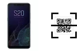 Wie lese ich QR-Codes auf einem Sugar S20?