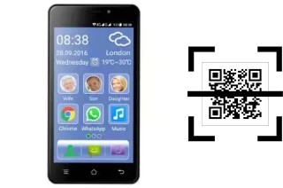 Wie lese ich QR-Codes auf einem Switel eSmart M2?