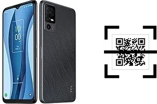 Wie lese ich QR-Codes auf einem TCL 40 X?