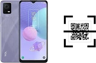 Wie lese ich QR-Codes auf einem TCL 405?