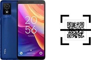 Wie lese ich QR-Codes auf einem TCL 501?