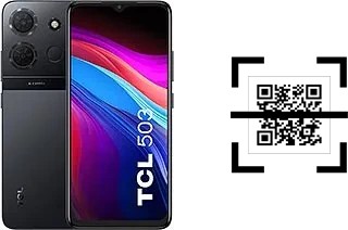 Wie lese ich QR-Codes auf einem TCL 503?