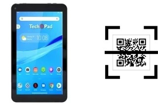 Wie lese ich QR-Codes auf einem TechPad i700?