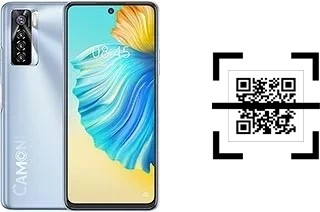 Wie lese ich QR-Codes auf einem Tecno Camon 17 Pro?