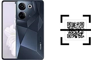 Wie lese ich QR-Codes auf einem Tecno Camon 20?