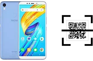 Wie lese ich QR-Codes auf einem Tecno Spark 2?