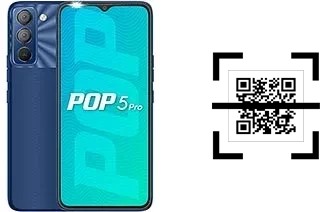 Wie lese ich QR-Codes auf einem Tecno Pop 5 Pro?