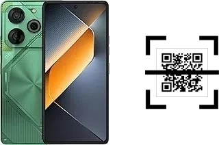 Wie lese ich QR-Codes auf einem Tecno Pova 6 Pro?