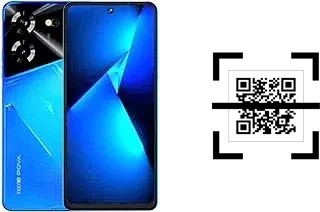 Wie lese ich QR-Codes auf einem Tecno Pova 5?