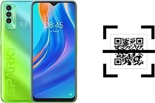 Wie lese ich QR-Codes auf einem Tecno Spark 7P?