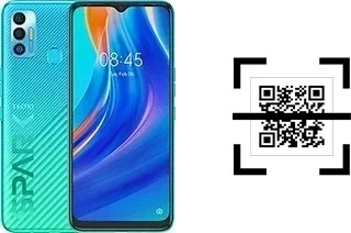 Wie lese ich QR-Codes auf einem Tecno Camon 18i?