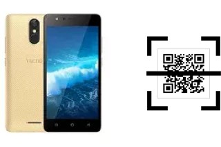 Wie lese ich QR-Codes auf einem Tecno WX3F LTE?