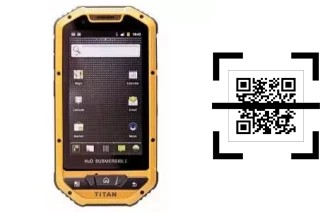 Wie lese ich QR-Codes auf einem Titan 5R?