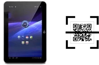 Wie lese ich QR-Codes auf einem Toshiba Excite AT200?