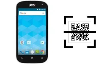 Wie lese ich QR-Codes auf einem UMX U673C?