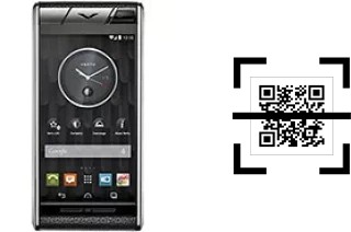 Wie lese ich QR-Codes auf einem Vertu Aster?