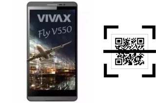 Wie lese ich QR-Codes auf einem Vivax Fly V550?