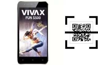 Wie lese ich QR-Codes auf einem Vivax Fun S500?