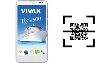 Wie lese ich QR-Codes auf einem Vivax Smart Fly V500?