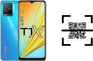 Wie lese ich QR-Codes auf einem vivo T1x (India)?