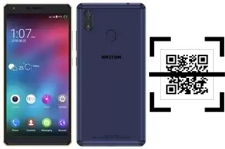 Wie lese ich QR-Codes auf einem Walton Primo GM3?