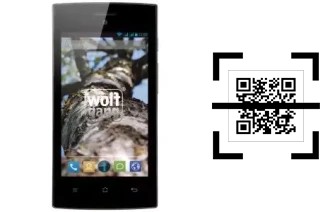 Wie lese ich QR-Codes auf einem Wolfgang AT-AS40D3?