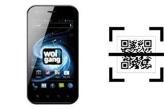 Wie lese ich QR-Codes auf einem Wolfgang AT-AS40SE?